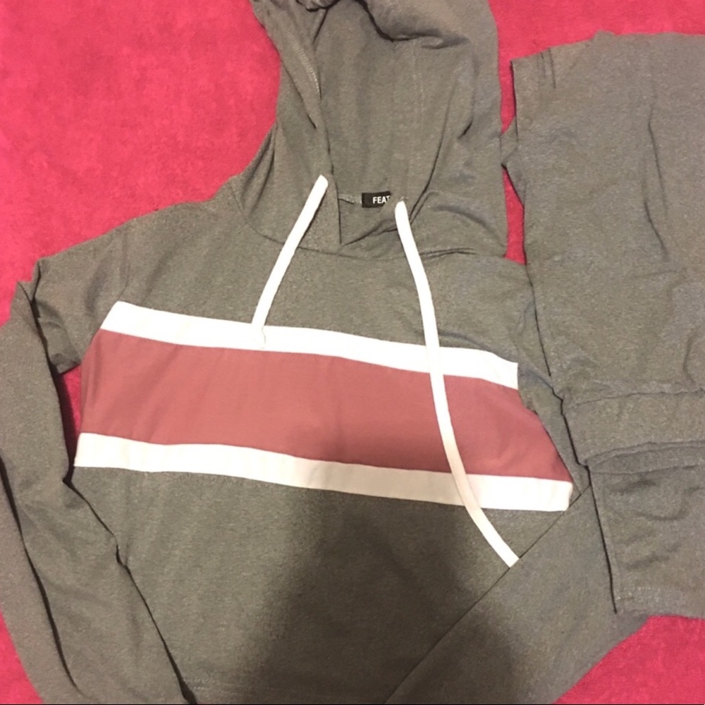 Pink and gray set